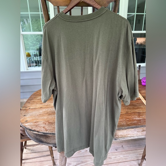 Carhartt Men's Casual Original Fit Brown/Green Short Sleeve Pocket T Shirt XL - Picture 6 of 8